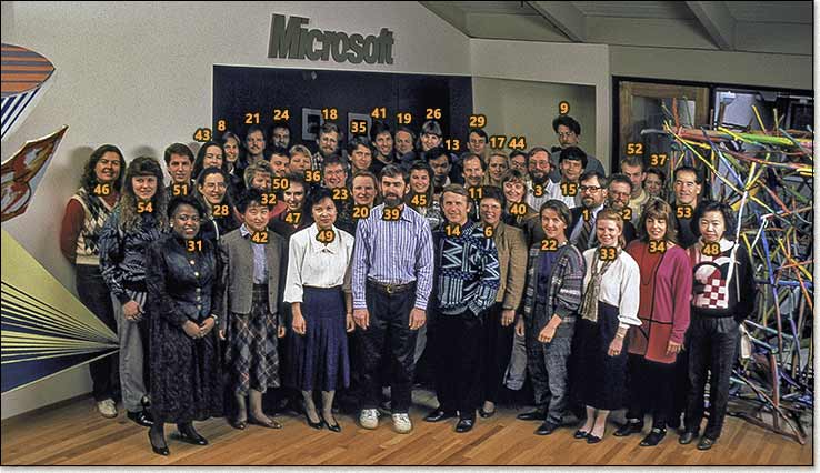 The core of the team that created PowerPoint 3.0 in 1992