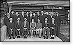Rampart College class photo, Rose Wilder Lane Hall, 1964 (click to enlarge)